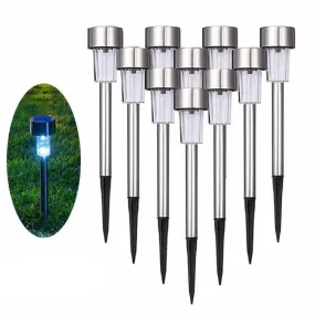 10 PCS Led Solar Path/Garden Light