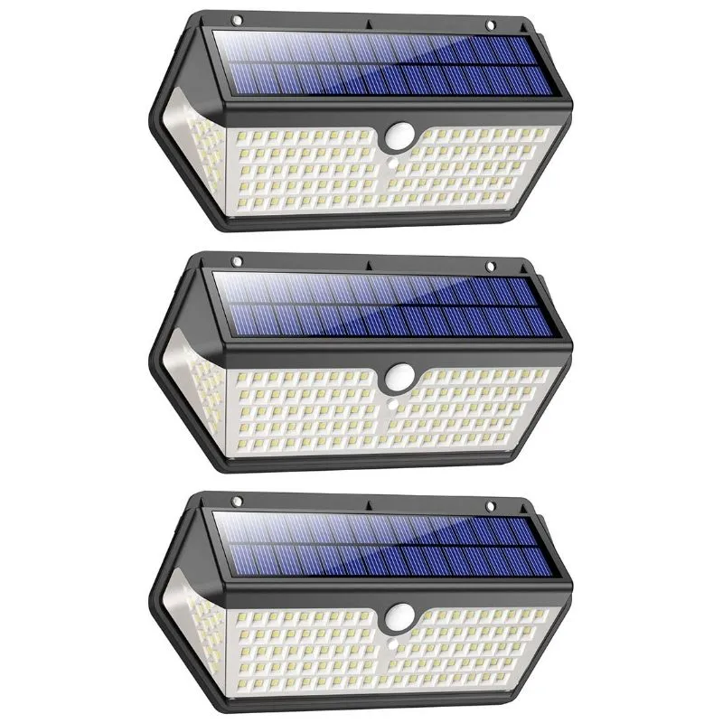 128 LED Solar Light 1200 Lumens