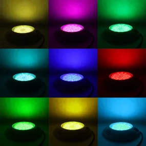 12V 45W 468 LED RGB Underwater Swimming Pool Light Lamp Decor Remote Control New