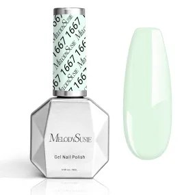 1667 White in Green - Thick Gel Nail Polish(15ml)