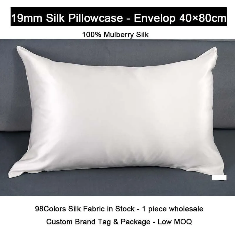 19 Momme Silk Pillowcase - Envelope - 40×80cm - custom and wholesale