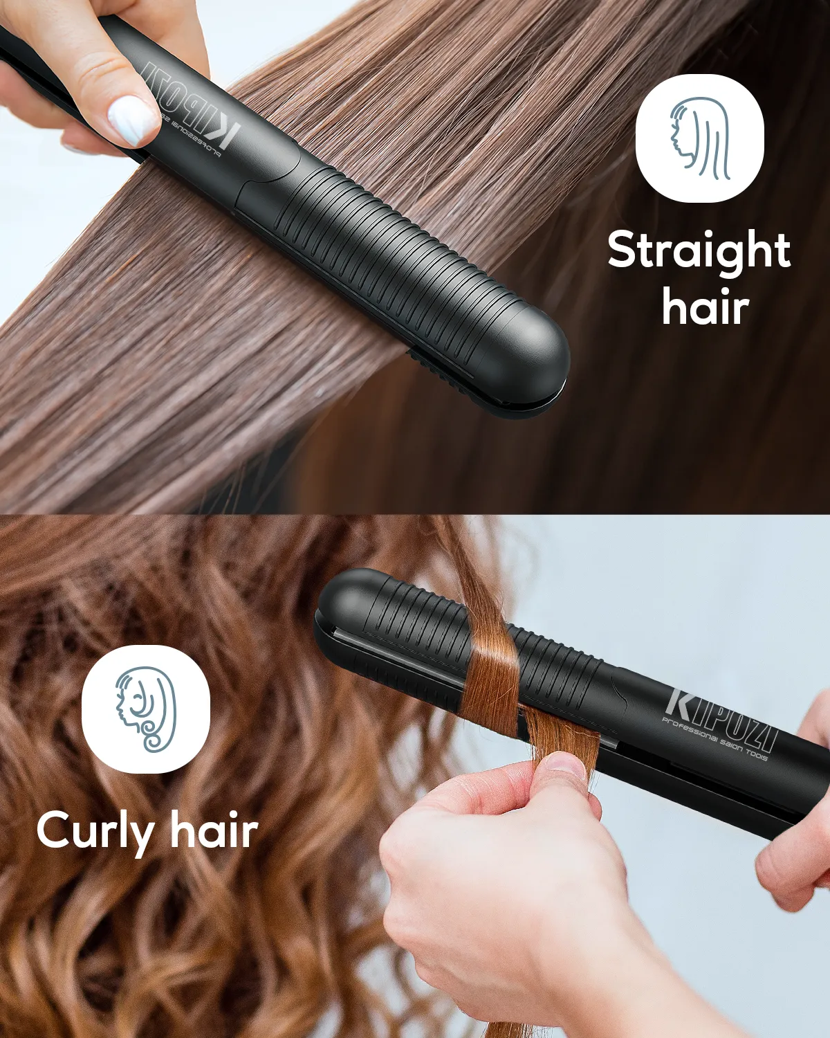 2 In 1 Mini Hair Straightener