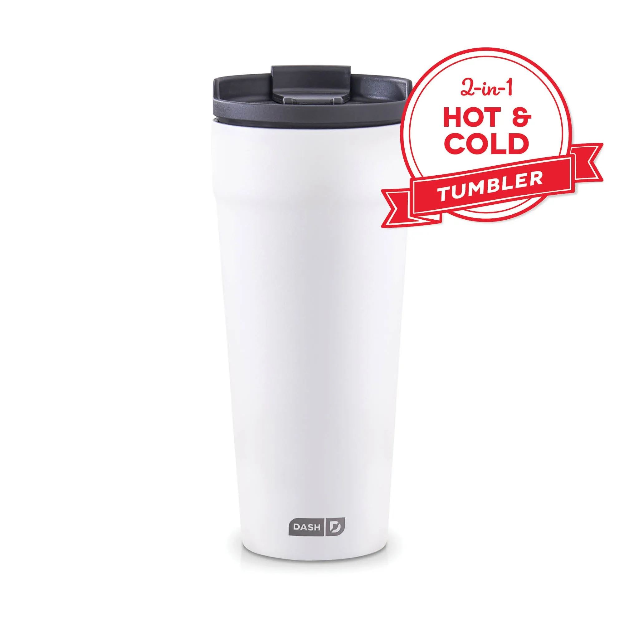 2-in-1 Spill-Proof Insulated Tumbler