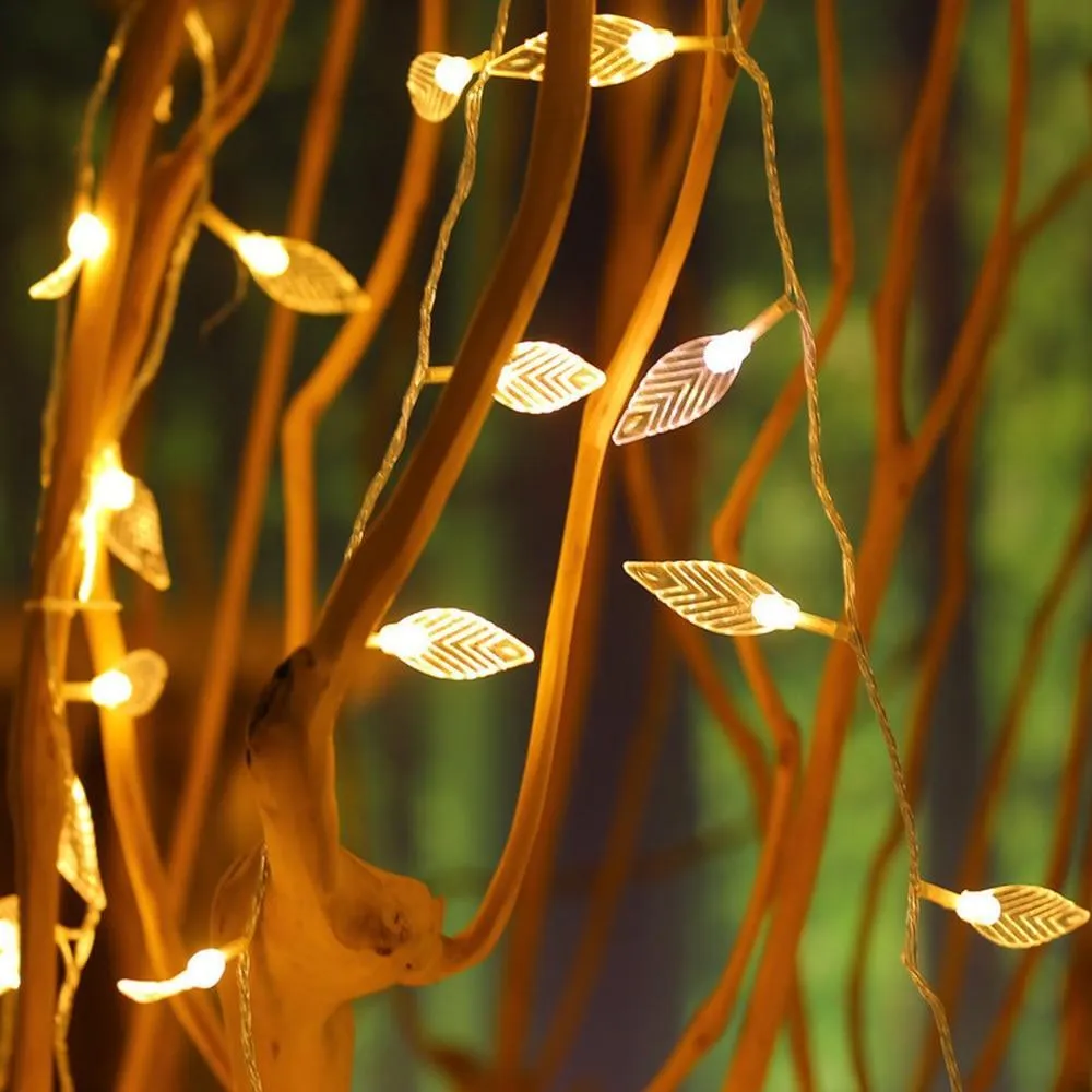 20 LED Leaves Lights