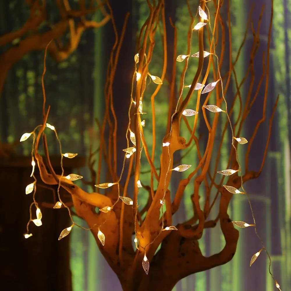 20 LED Leaves Lights