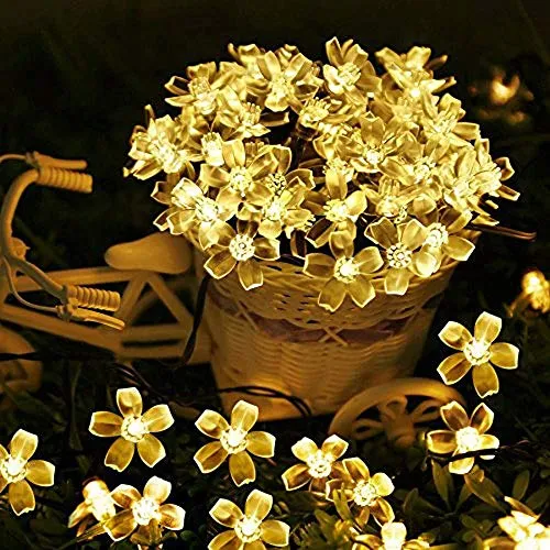 25 LED 4 Meter Blossom Flower Fairy String Lights