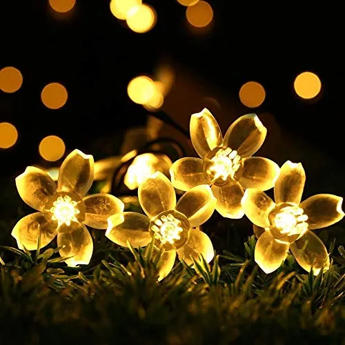 25 LED 4 Meter Blossom Flower Fairy String Lights