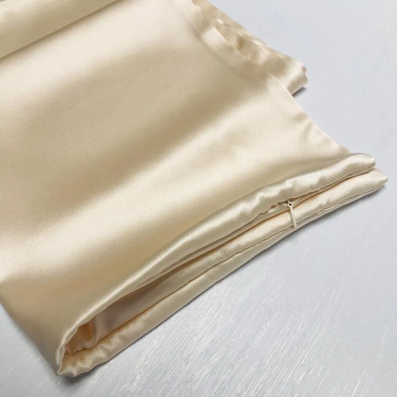 25 Momme Silk Pillowcase - Hidden zip - King size - custom and wholesale