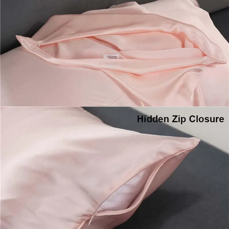 25 Momme Silk Pillowcase - Hidden zip - King size - custom and wholesale