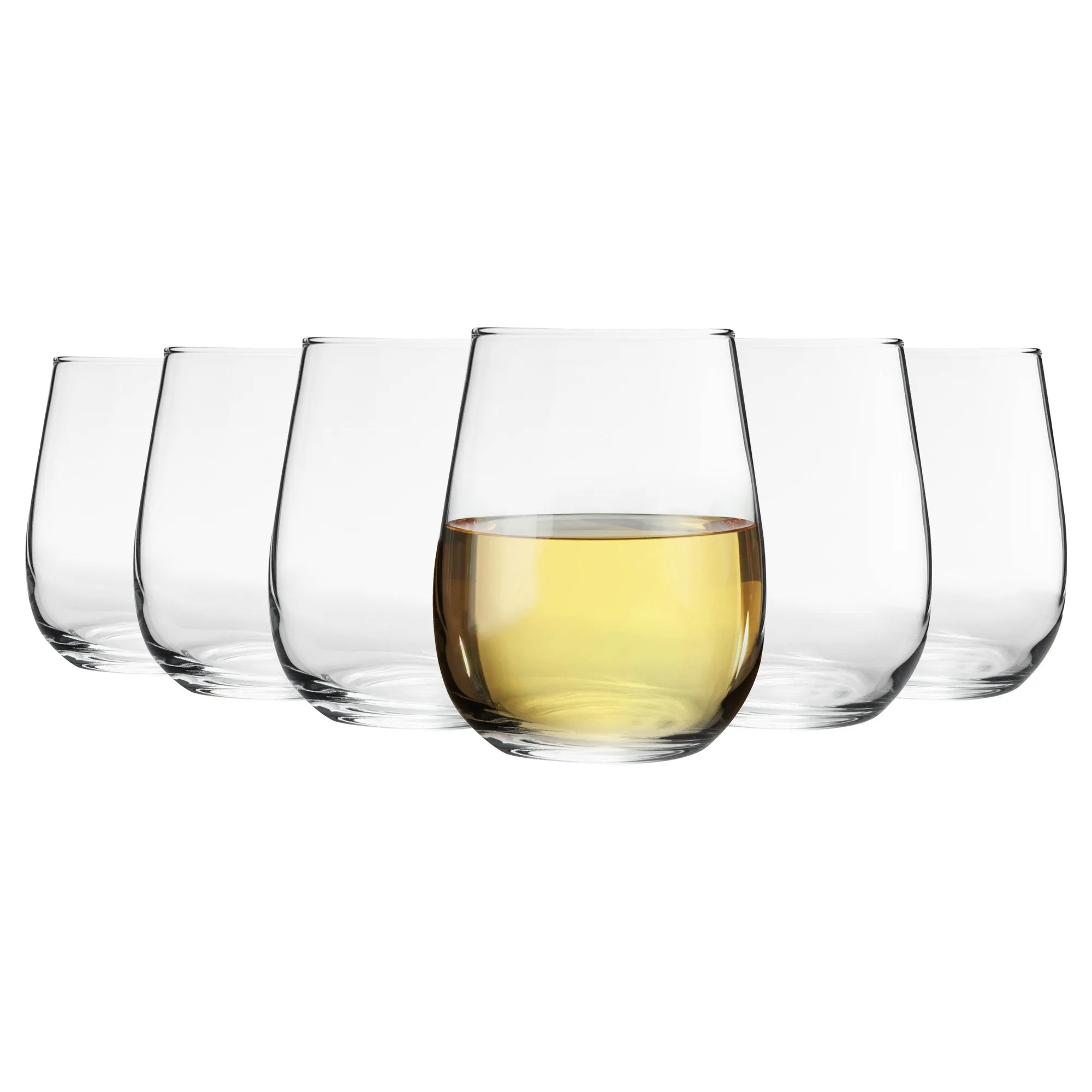 360ml Gaia Stemless Wine Glasses - Pack of Six - By LAV