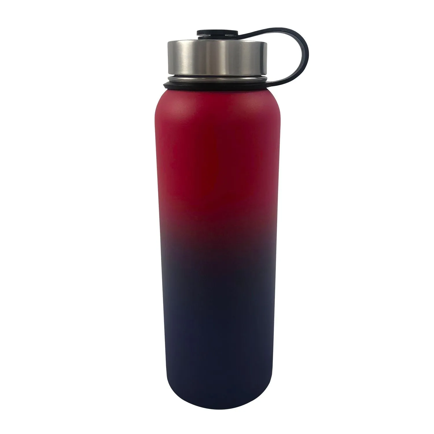 40oz Vacuum Insulated Stainless Steel Water Bottle 3 Lids Verpeak