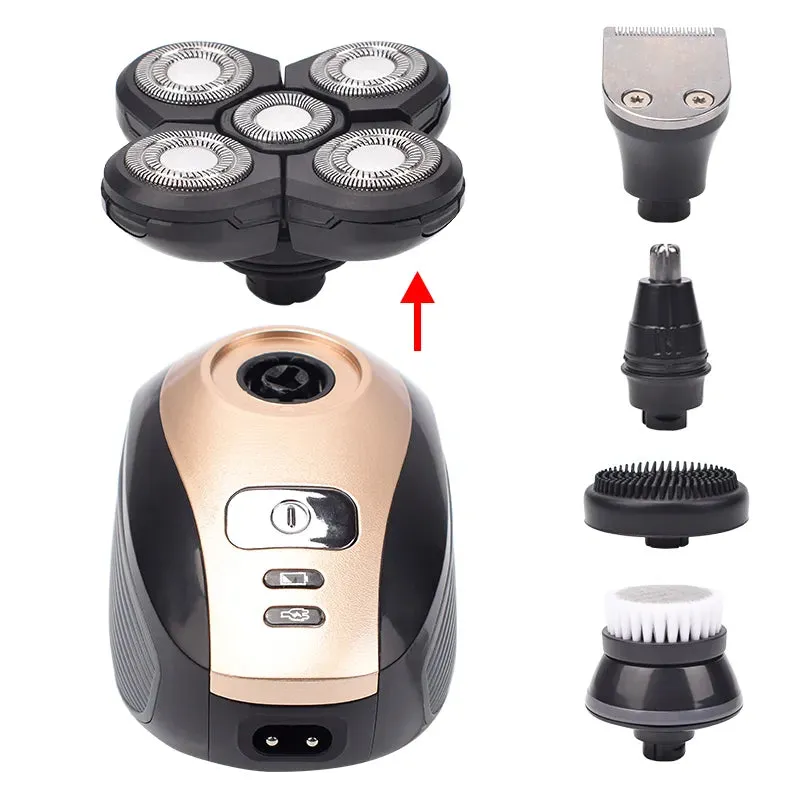 5 In 1 Men's Rechargeable Electric Shaver