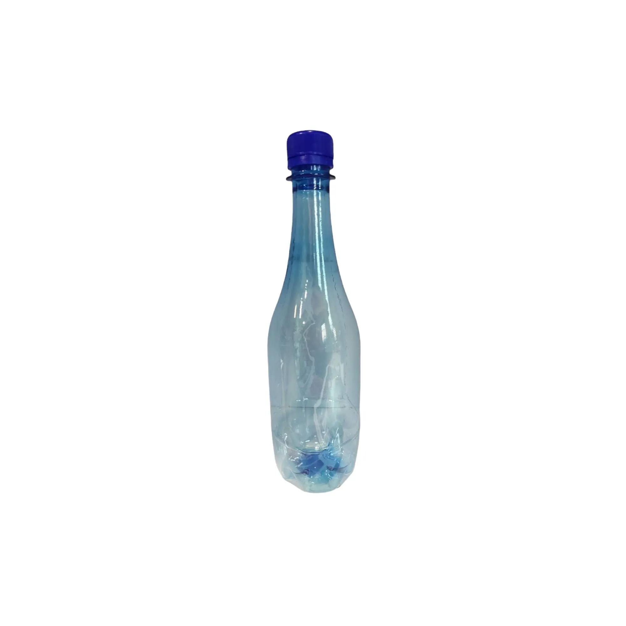 500ml PET Plastic Teardrop Water Bottle Blue BOT126