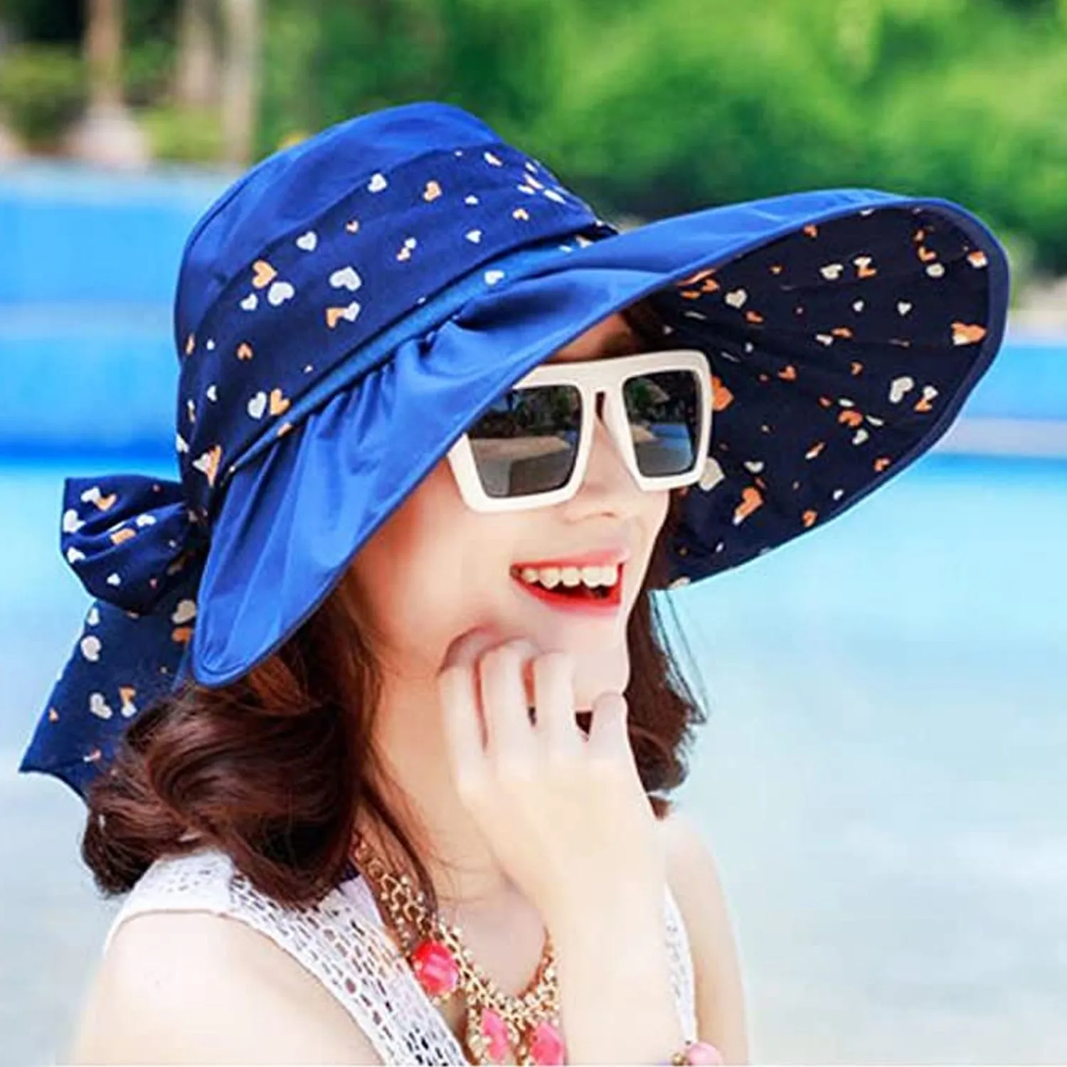 6056 Sun Protection Girls Hat Premium Quality UV Protection Baseball Cap for Beach Golf Gardening Fishing Hat (1pc)