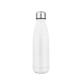 760ml/25oz Double Wall S.S. Water Bottle White