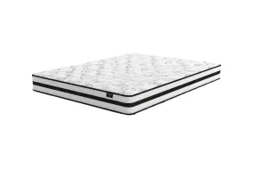 8 Inch Chime Innerspring White Queen Mattress in a Box