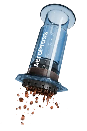 Aeropress Blue Travel brewer / Coffee Maker