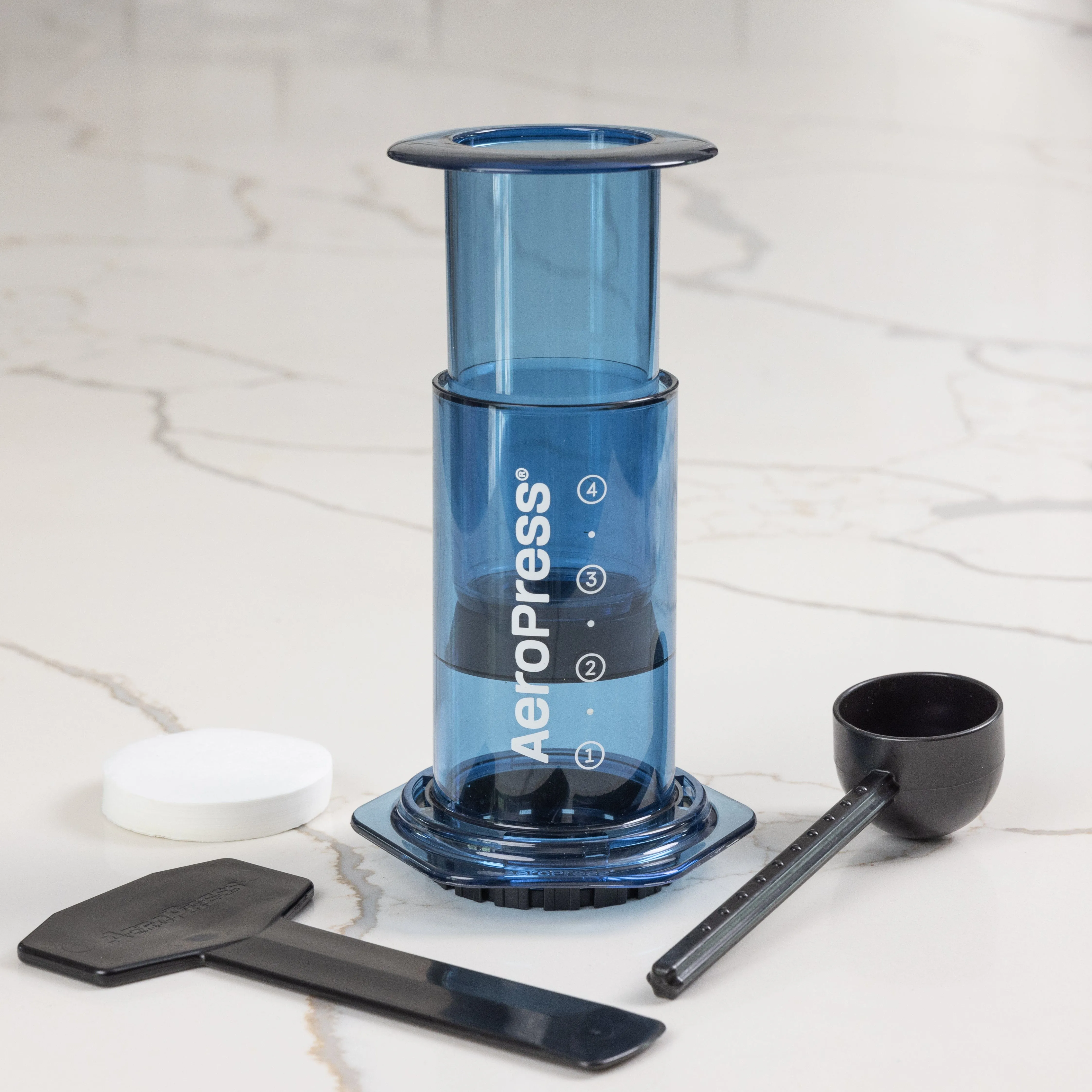 Aeropress Blue Travel brewer / Coffee Maker