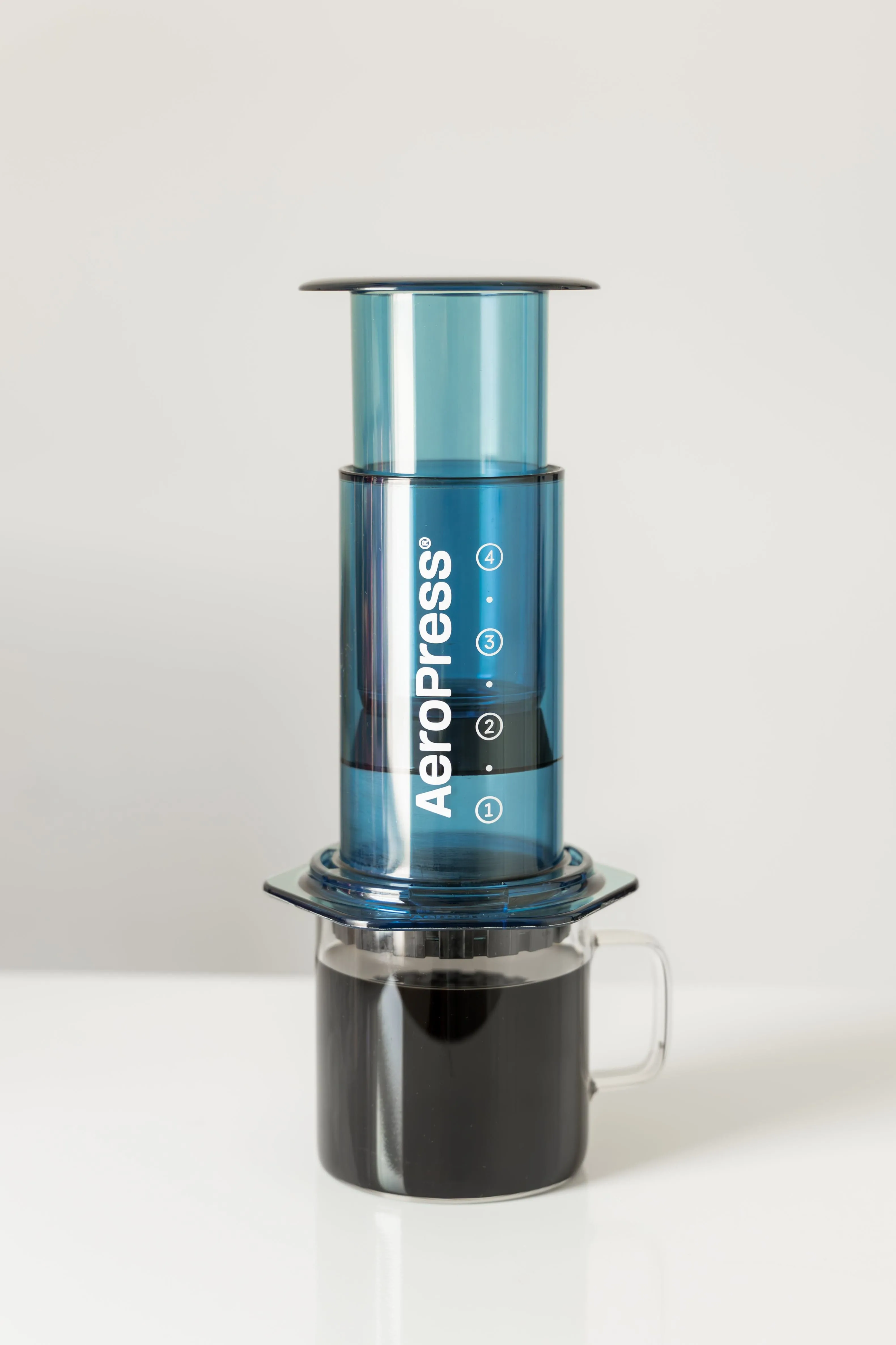 Aeropress Blue Travel brewer / Coffee Maker