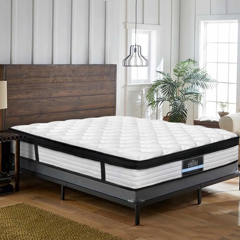 Agate Bed & Mattress Package - Charcoal Queen