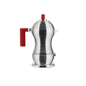 Alessi Pulcina Espresso Coffee Maker, 6 Cup