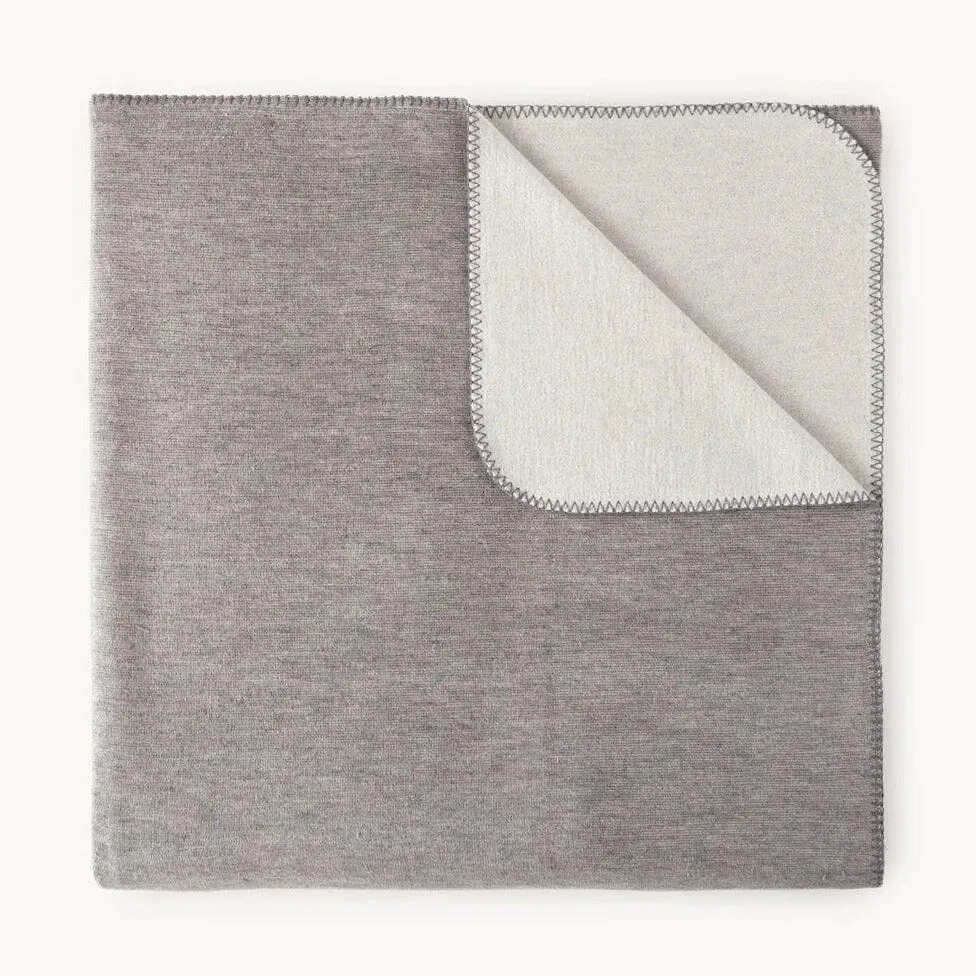 Alta Blanket in Gray by Peacock Alley