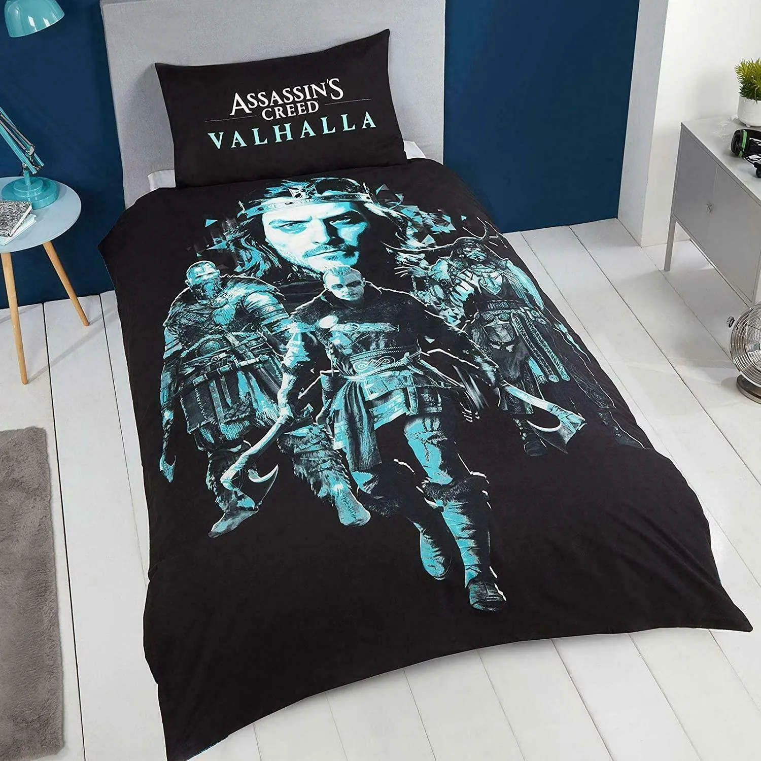 Assassins Creed Valhalla Reversible Duvet Cover Set