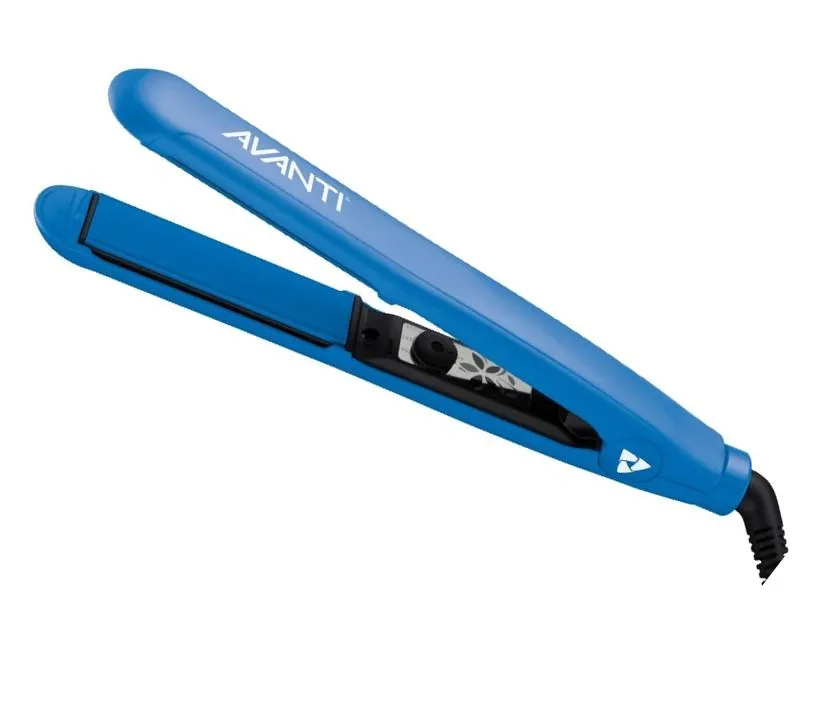 Avanti 1" Tourmaline Ceramic Flat Iron Blue