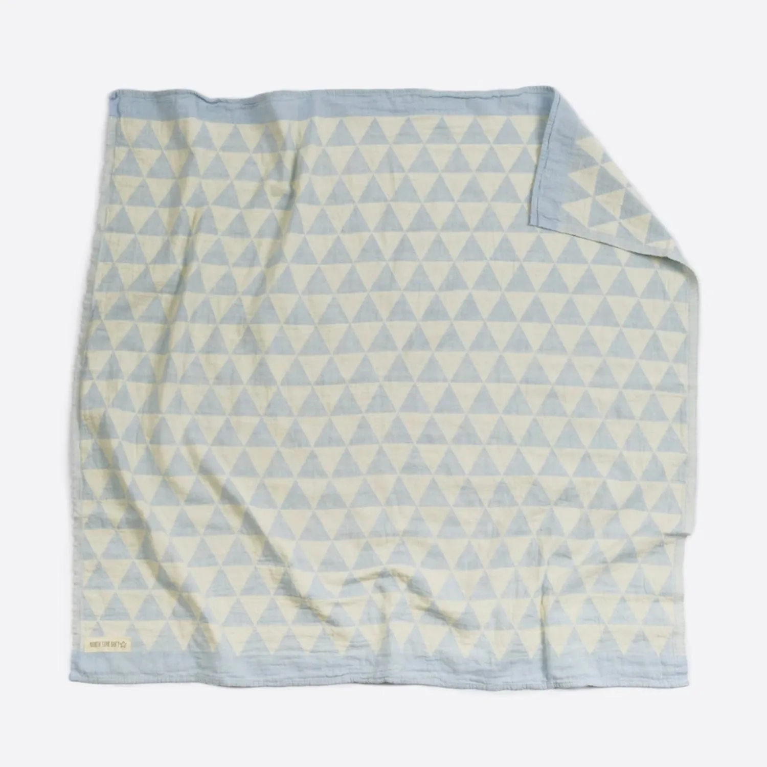 Baby Blanket Cot Hills Blue