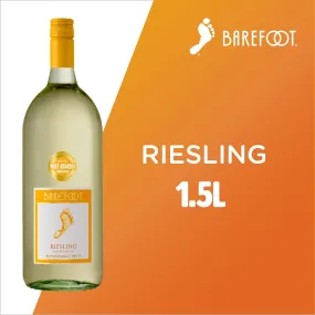 Barefoot Riesling California White Wine, 1.5 Liter Glass Bottle