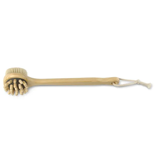 BAUDELAIRE - Cedar 13" Bath/Massage Brush - 1 Brush