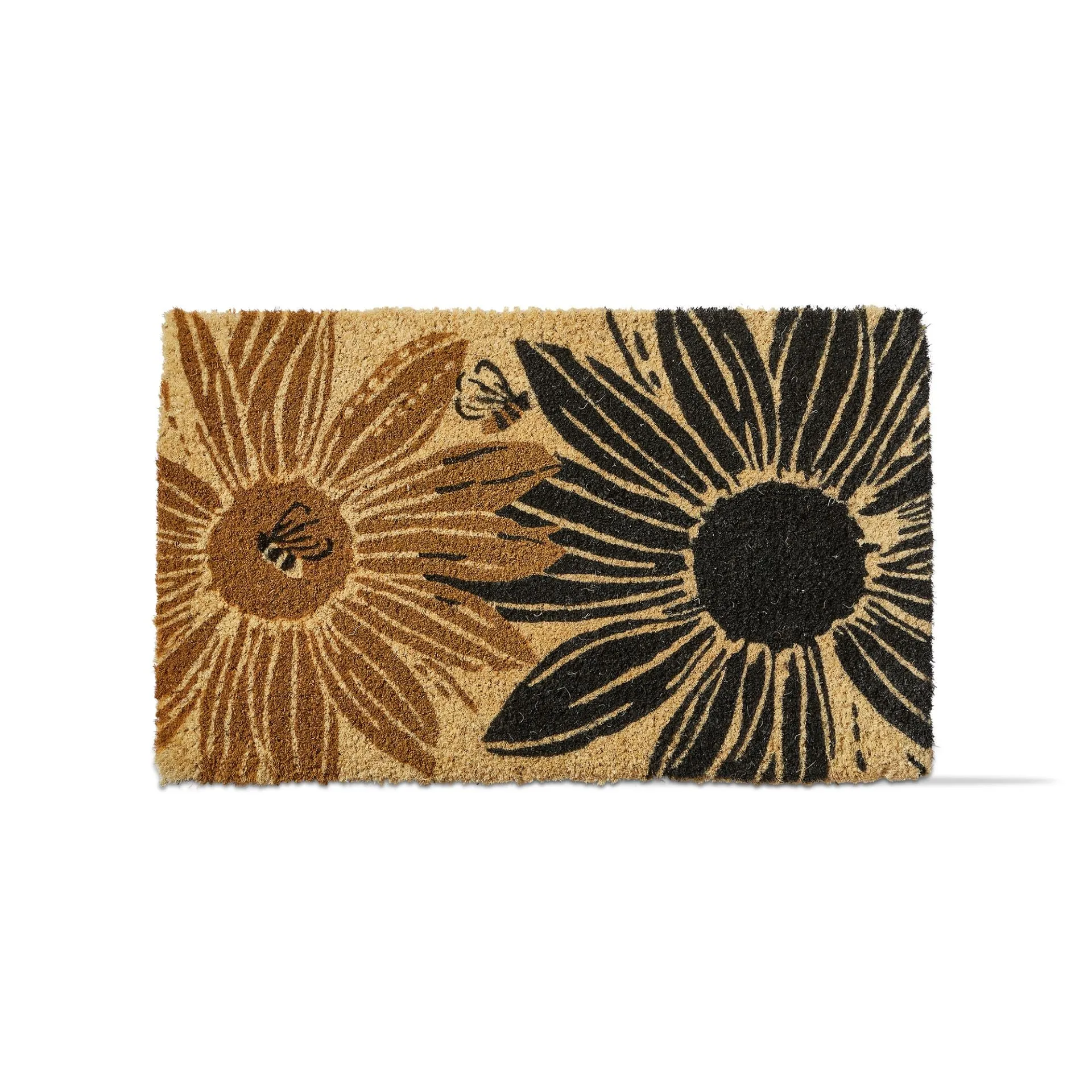 Bee and Sunflower Coir Mat