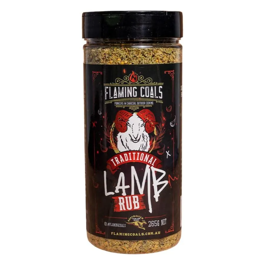 Beef Lamb Chicken & Pork Ultimate BBQ Rub and Sauce 16 pack by Flaming Coals