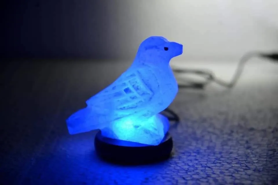 Bird Shape Salt Lamp