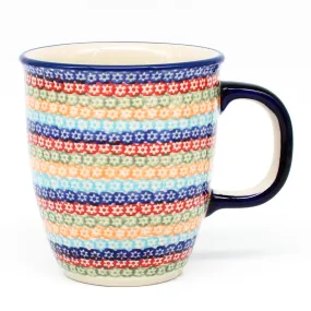 Bistro Cup 10.5 oz in Multi-Colored Flowers