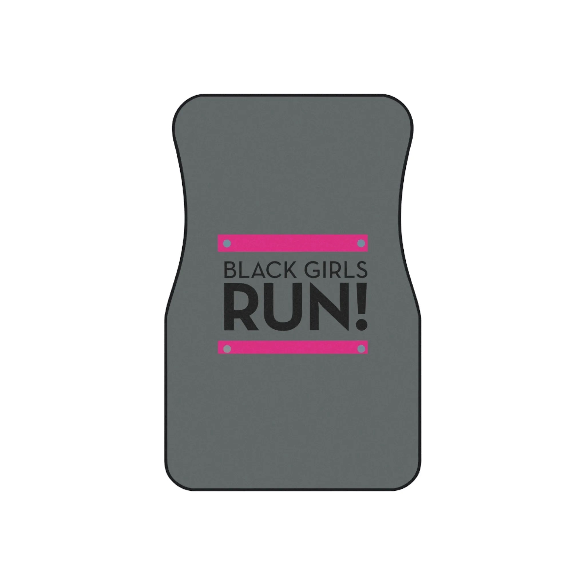 Black Girls Run Car Mats (Set of 4)