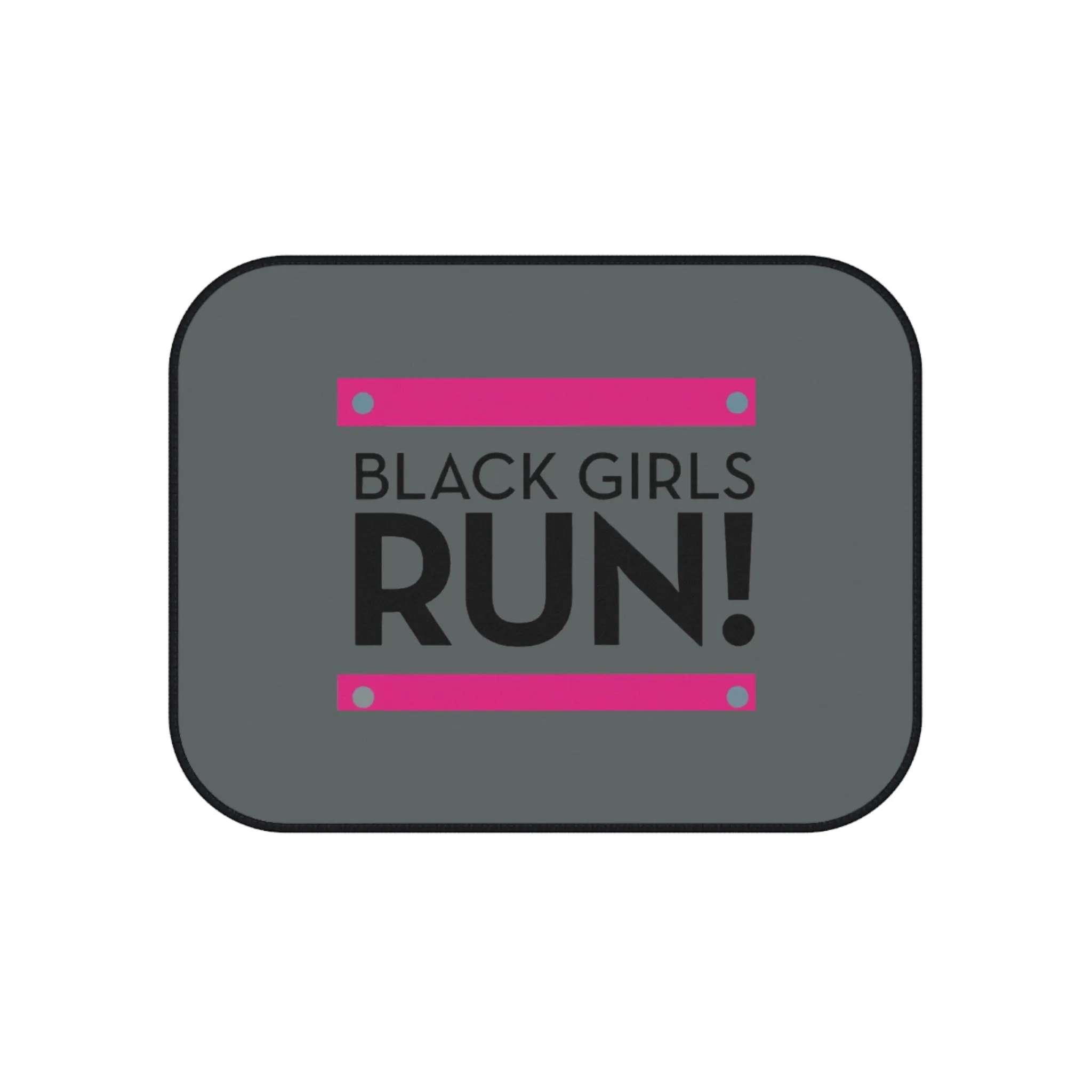 Black Girls Run Car Mats (Set of 4)