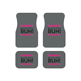 Black Girls Run Car Mats (Set of 4)