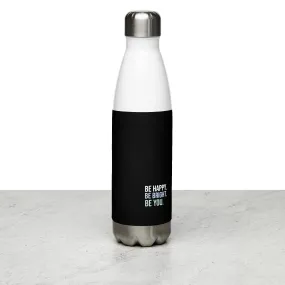 Black Stainless Steel Water Bottle