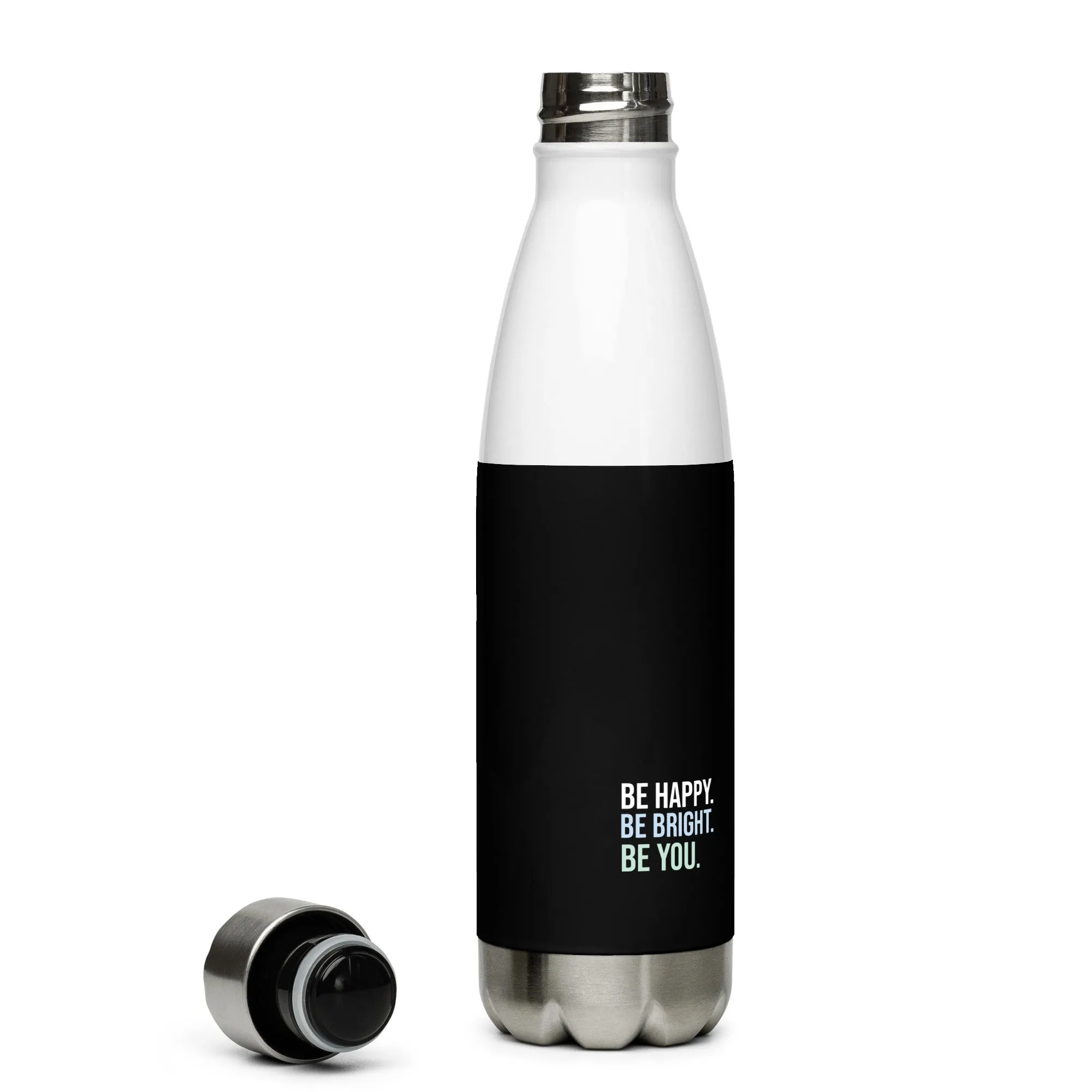 Black Stainless Steel Water Bottle