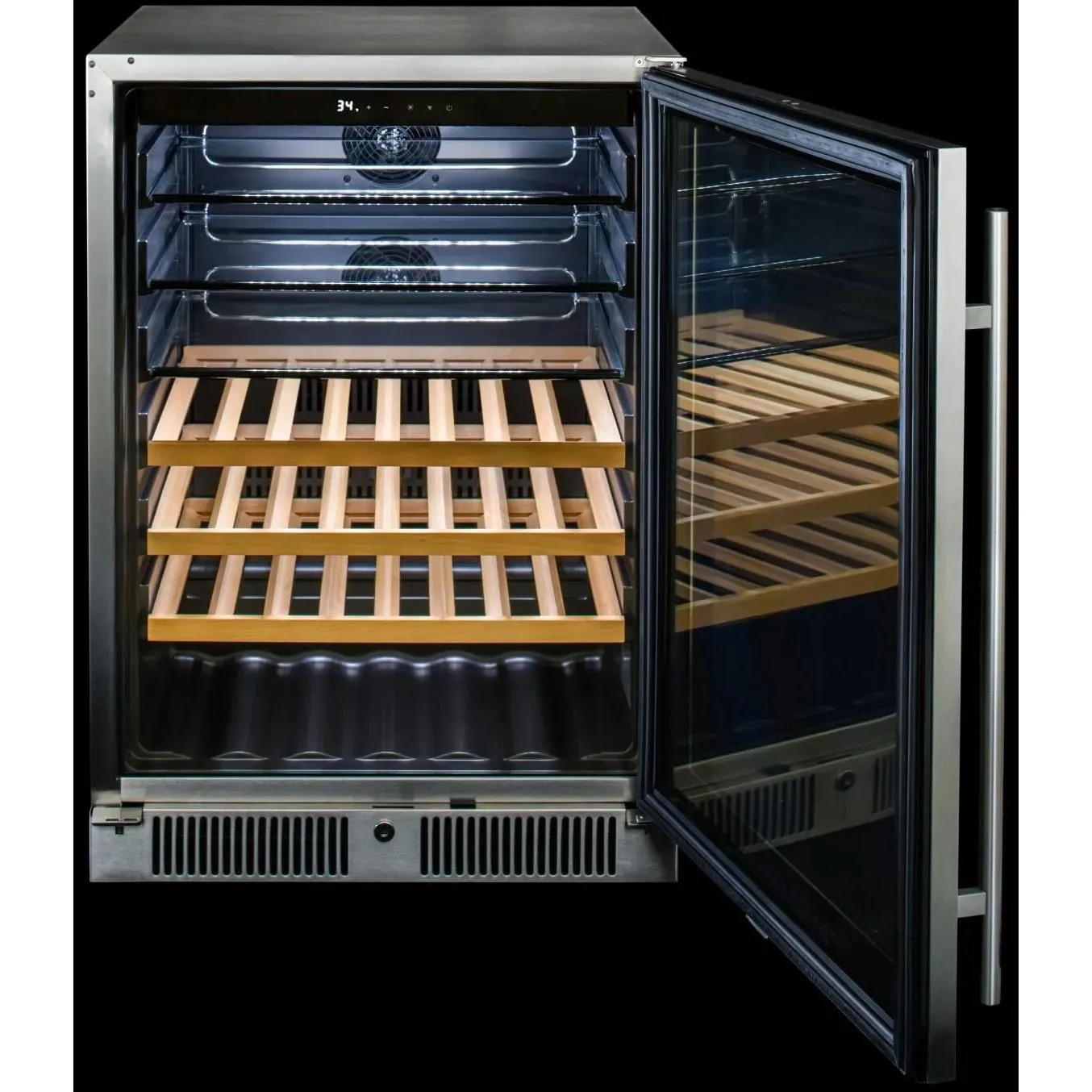 Blaze Grills 24-inch Glass Front Outdoor Beverage Cooler BLZ-GDBEV-5.5