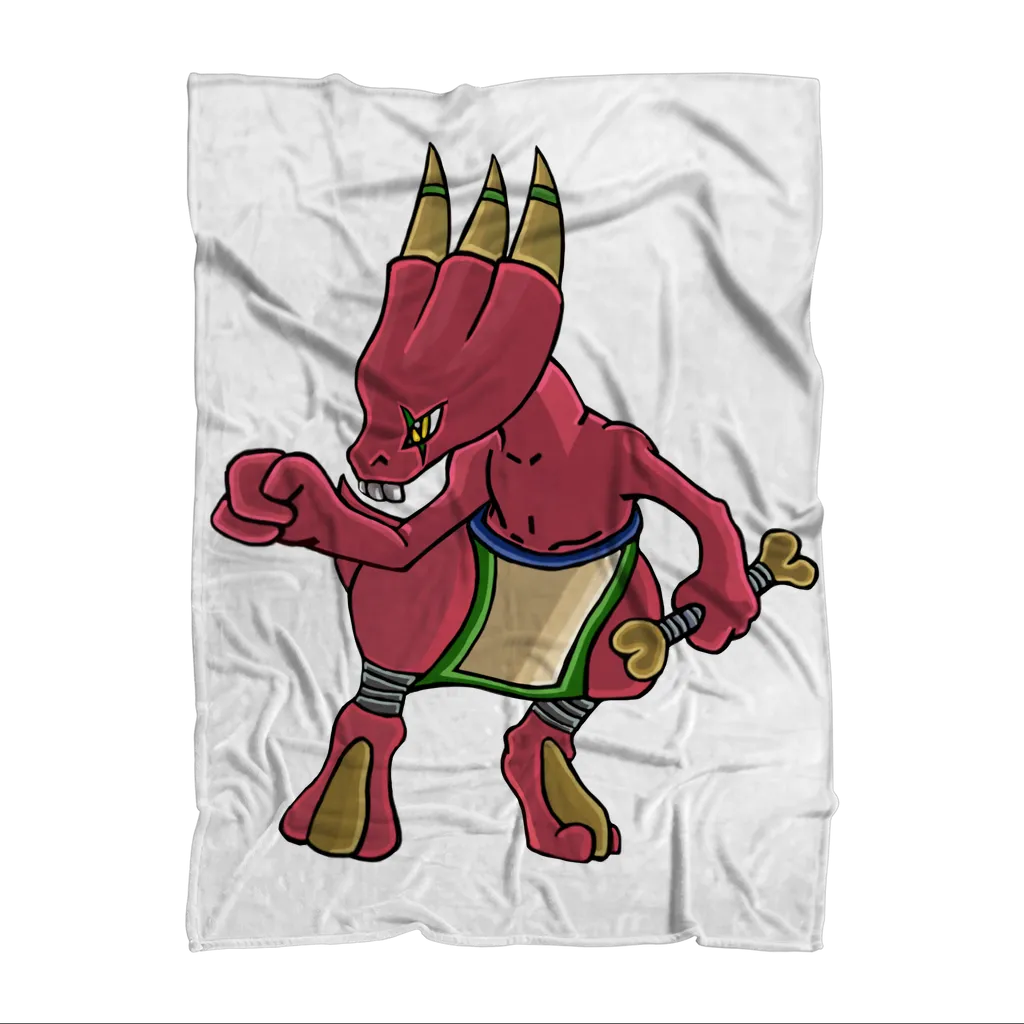 Bonegar Sublimation Throw Blanket