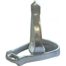 Bradys Polished Alluminium Stock Stirrup- 023056