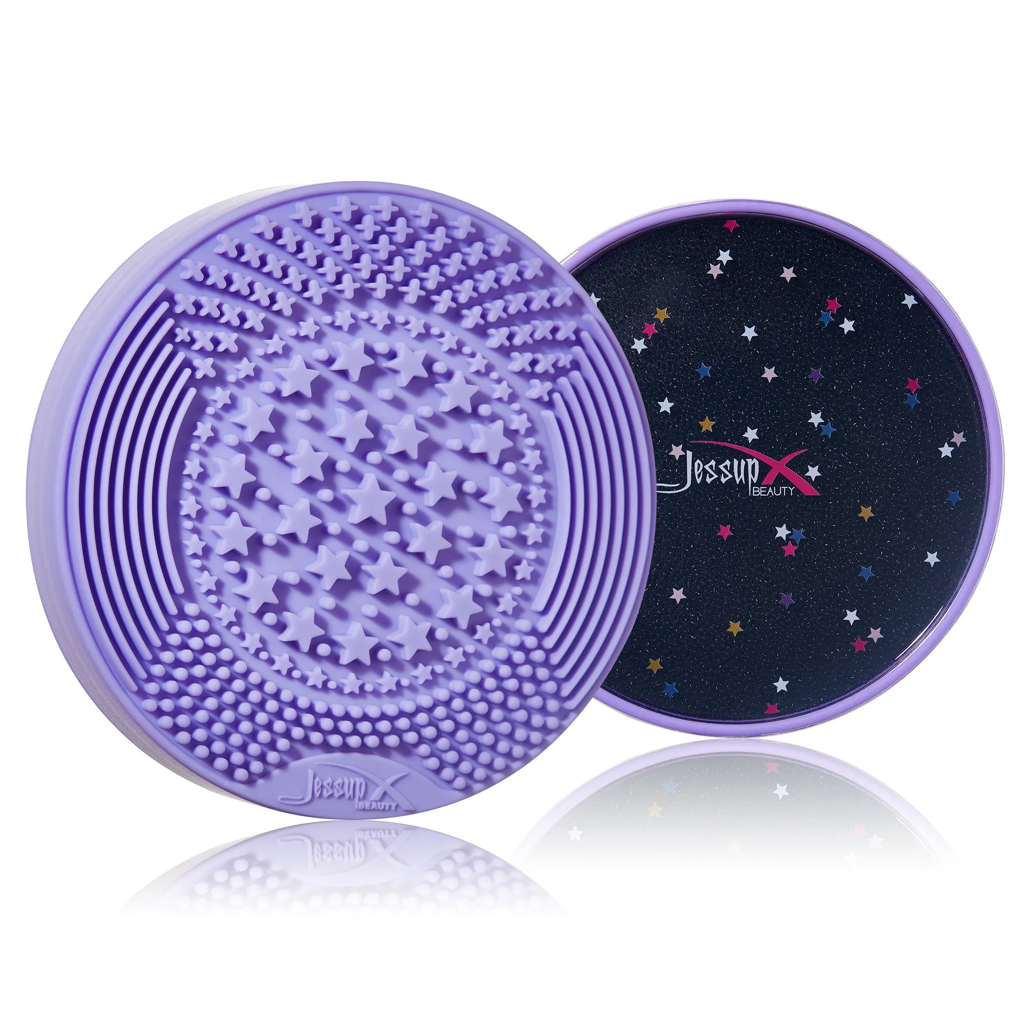 Brush Cleaner 2-IN-1 Dry(Sponge) & Wet(Silicone)