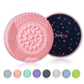 Brush Cleaner 2-IN-1 Dry(Sponge) & Wet(Silicone)