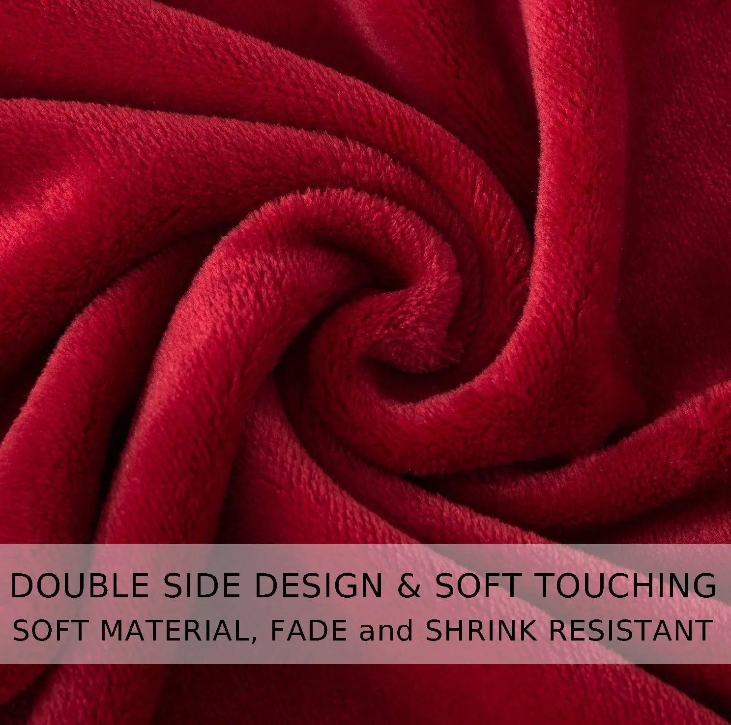 BSB HOME® Blankets|| 3000 TC Super Soft Mink Single Bed Hot and Warm Blanket for Winter-Red Maroon