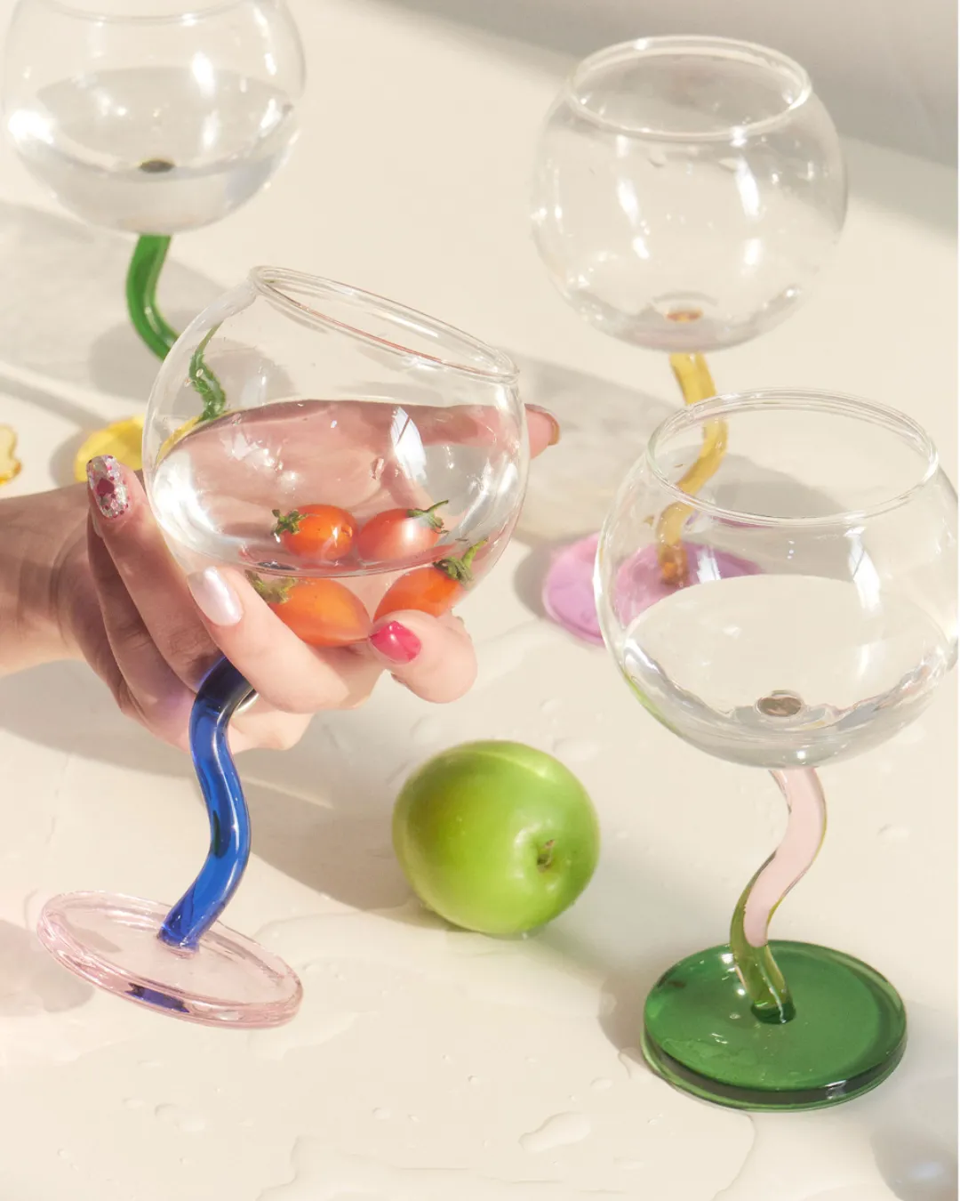 Bubble Wine Glass