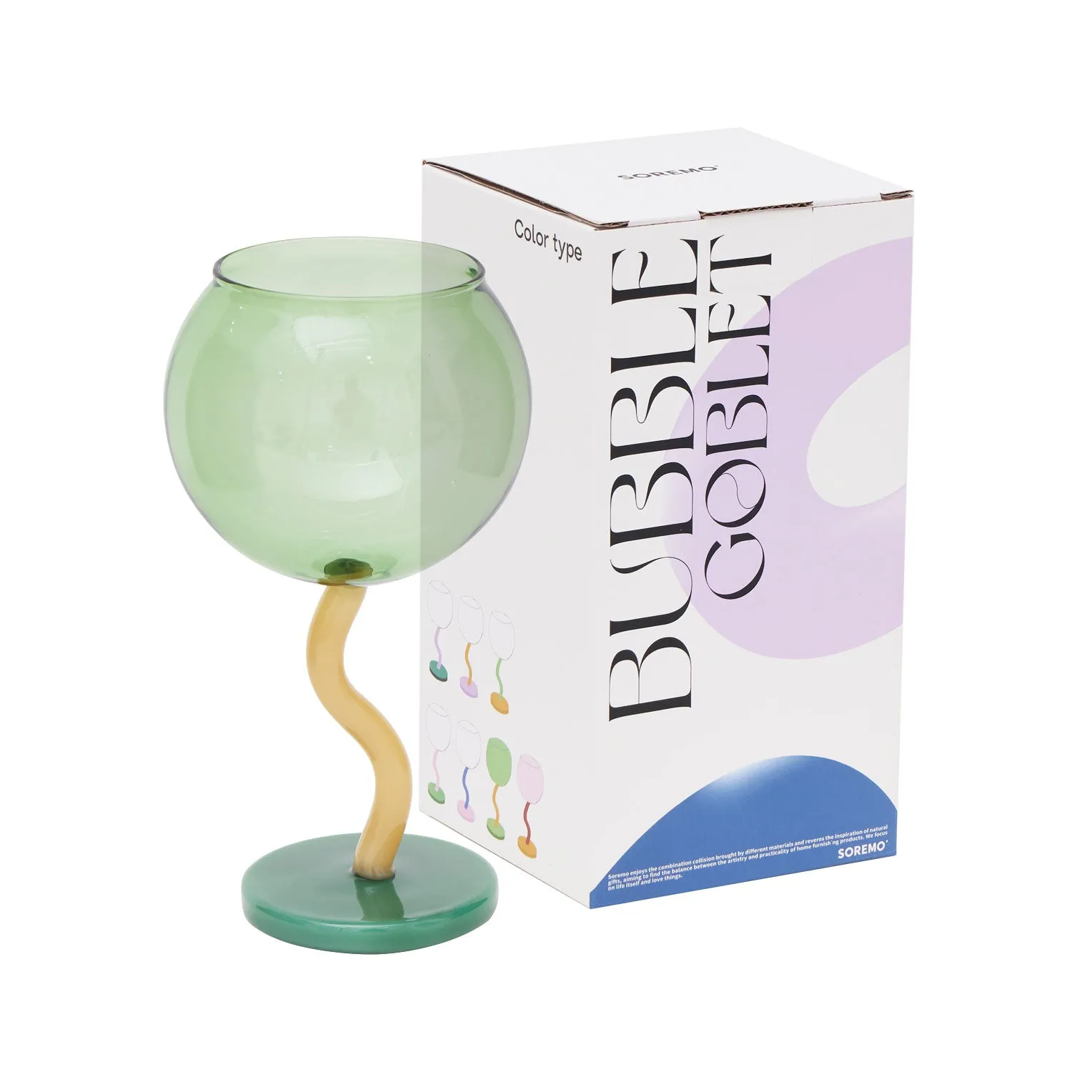 Bubble Wine Glass