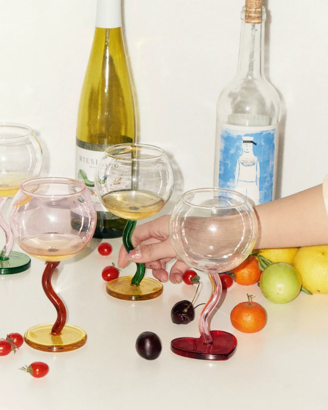 Bubble Wine Glass