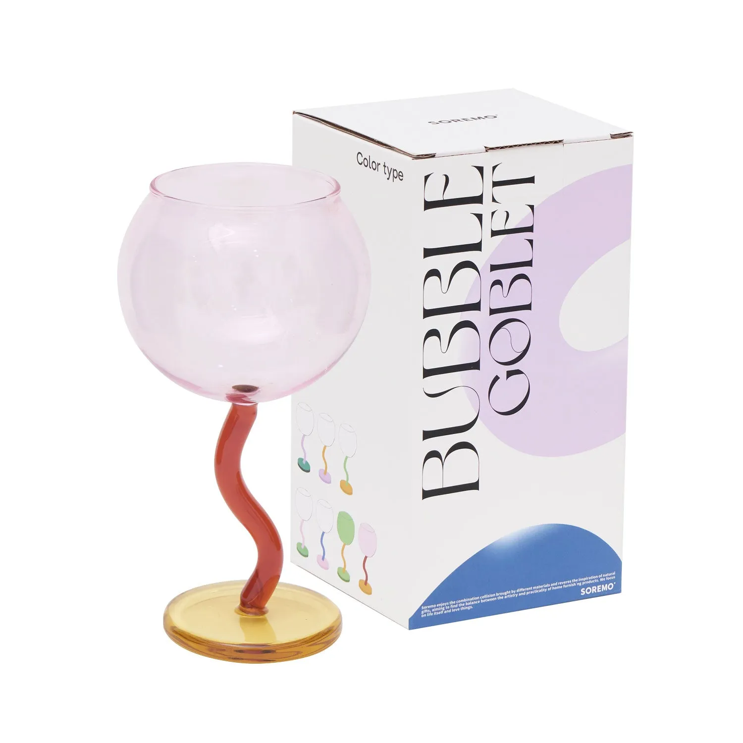 Bubble Wine Glass